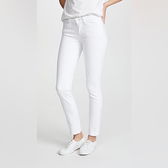 Paige Denim Skyline ankle peg jeans off white - Picture 2 of 4
